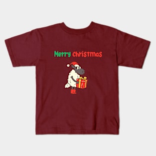 Christmas Shepp Design: Celebration the Seasons with Elegance and Luxury T-shirt Kids T-Shirt